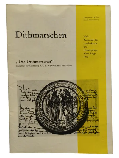 Dithmarschen Zeitschrift Heft 2/1979 Landeskunde Heimatpflege Regionalgeschichte