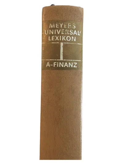 Meyers Universal Lexikon Band 1 A-Finanz Wörterbuch Enzyklopädie Hardcover