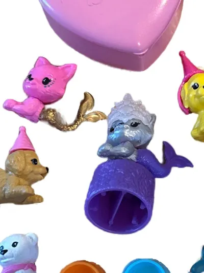 Barbie Spielfiguren-Set Hund Katze Zubehör Komplett Mehrfarbig Kinder