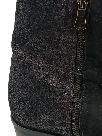 Gabor Damen Stiefeletten Schwarz Gr. 41 Wildleder Reißverschluss