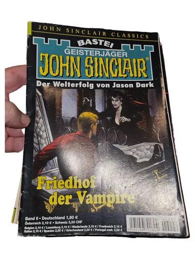 John Sinclair Classics Band 6 Friedhof der Vampire Horror Buch Bastei Lübbe