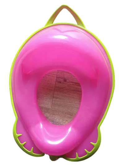 DM WC Sitz Kinderaufsatz Kindertoilette Kunststoff Pink