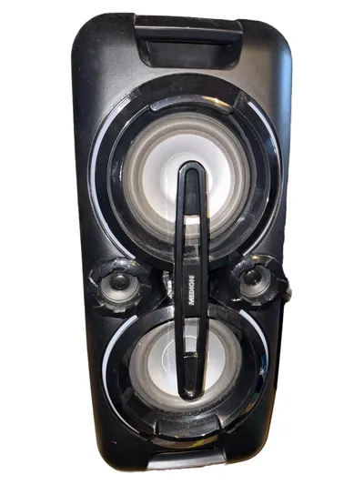 Medion MD 43438 Lautsprecher Box Set Bluetooth Party Soundsystem Schwarz