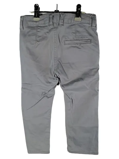 Kanz Stoffhose Chino Kinder Gr. 86 Grau Baumwolle Casual