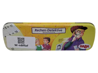 HABA Rechen-Detektive Spielesammlung Lernspiel Mathematik Kinder ab 6 Jahre
