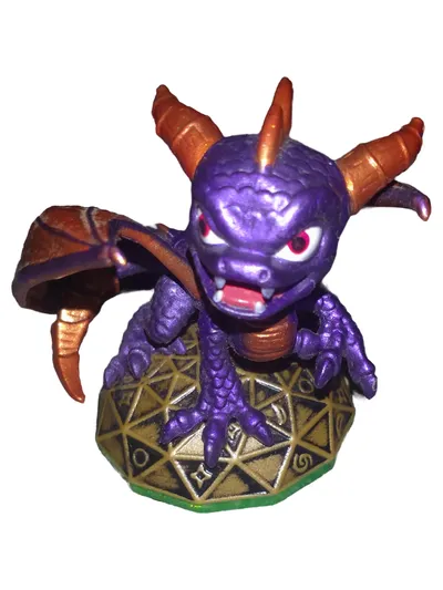 Activision Skylanders Spyro Figur Drache Lila 7cm Retro Actionfigur