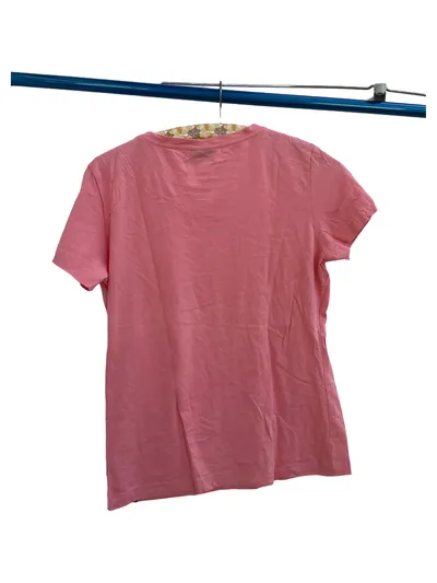 ESPRIT SPORTS Damen T-Shirt Pink Gr. 42 Sportlich Kurzarm