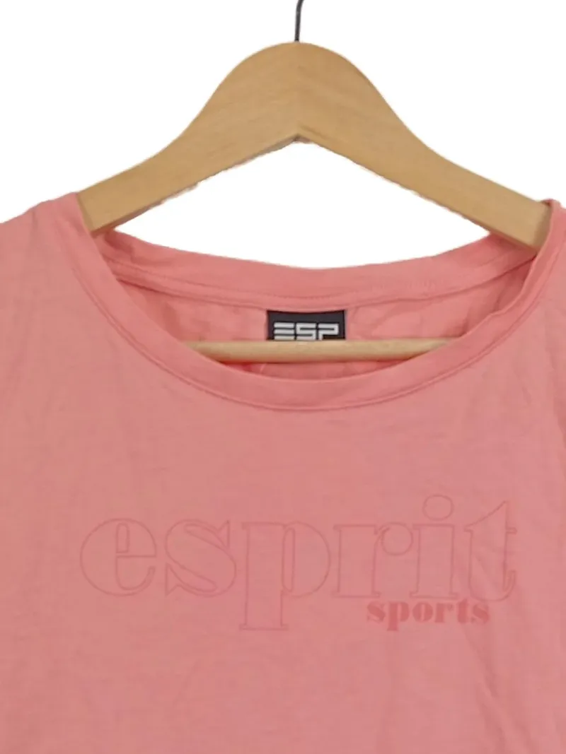ESPRIT SPORTS Damen T-Shirt Pink Gr. 42 Sportlich Kurzarm 3