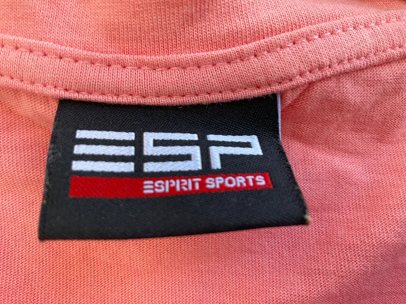 ESPRIT SPORTS Damen T-Shirt Pink Gr. 42 Sportlich Kurzarm 6