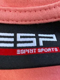 ESPRIT SPORTS Damen T-Shirt Pink Gr. 42 Sportlich Kurzarm 7