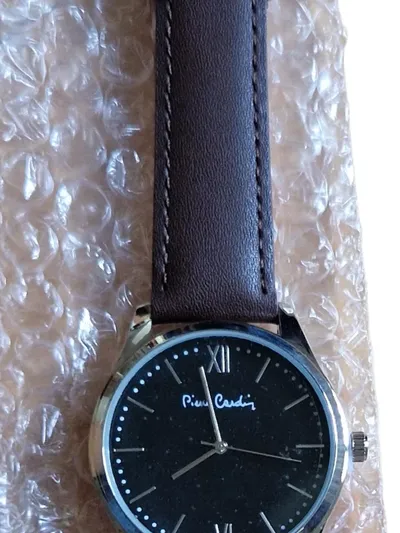 Pierre Cardin 902.768 Herren Armbanduhr Leder Business Klassisch Braun 4cm