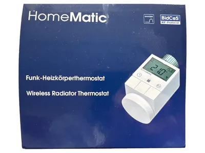 HomeMatic HM-CC-RT-DN Digitales Raumthermostat Funk Heizkörperthermostat Weiß