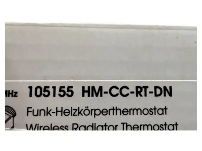 HomeMatic HM-CC-RT-DN Digitales Raumthermostat Funk Heizkörperthermostat Weiß