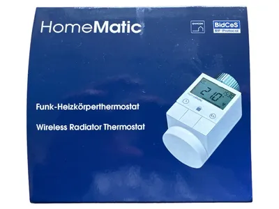 HomeMatic HM-CC-RT-DN Digitales Raumthermostat Heizkörperthermostat Weiß