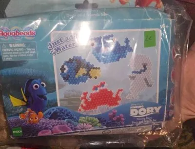 Aquabeads Finding Dory Freundes-Set Bastelset Kinder ab 4 Jahre Mehrfarbig