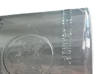 BACARDÍ Glas Transparent Trinkglas Logo Cocktail Glas 11cm Party 4