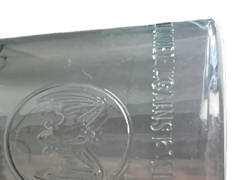 BACARDÍ Glas Transparent Trinkglas Logo Cocktail Glas 11cm Party 4