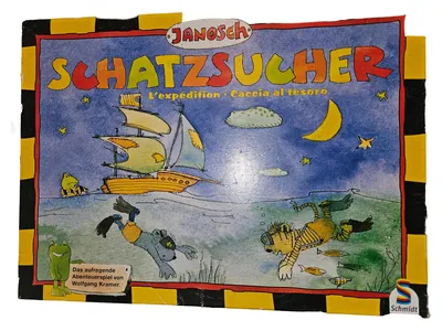 Janosch Schatzsucher Brettspiel Wolfgang Kramer Abenteuer Spiel Kinder