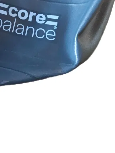 CORE BALANCE Gymnastikball Sitzball Fitnessball Yoga Pilates Sport Grau