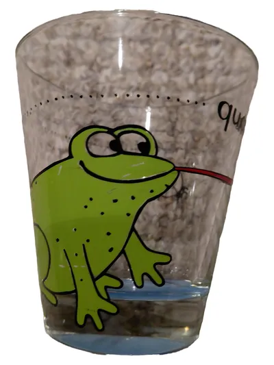 Leonardo Glas Frosch Trinkglas Charmant Glas 7.5cm 8cm