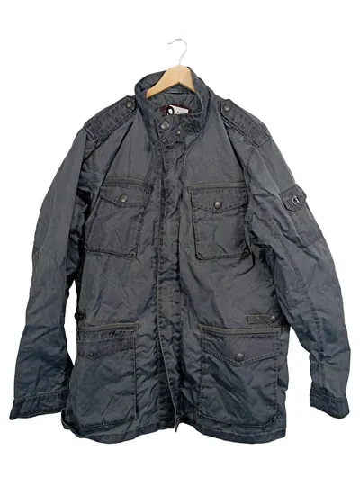 Wellensteyn Herren Jacke Outdoor Fieldjacket Größe XXL Grau Übergangsjacke