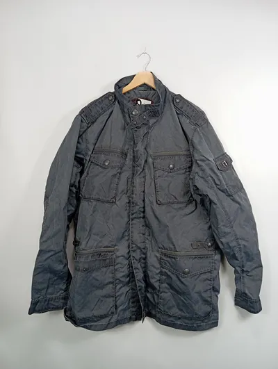 Wellensteyn Herren Jacke Outdoor Fieldjacket Größe XXL Grau Übergangsjacke