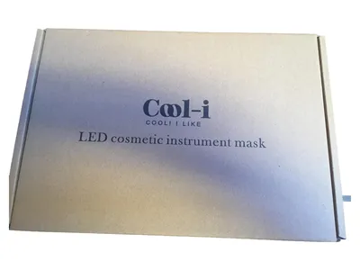 Cool-i LED Gesichtsmaske Kosmetik Lichttherapie Anti-Aging Hautpflege