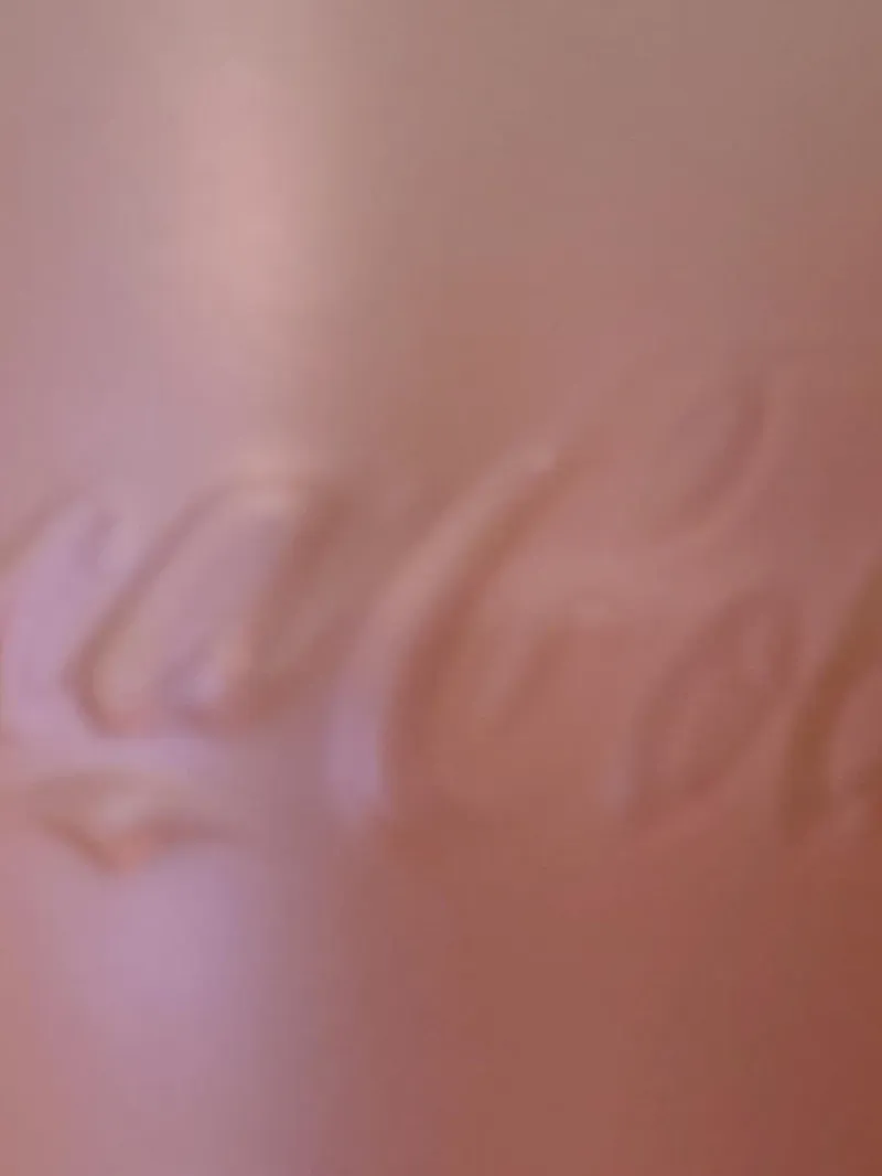 Coca-Cola Trinkglas Retro Glas Orange Logo 14cm Höhe Sammler 3