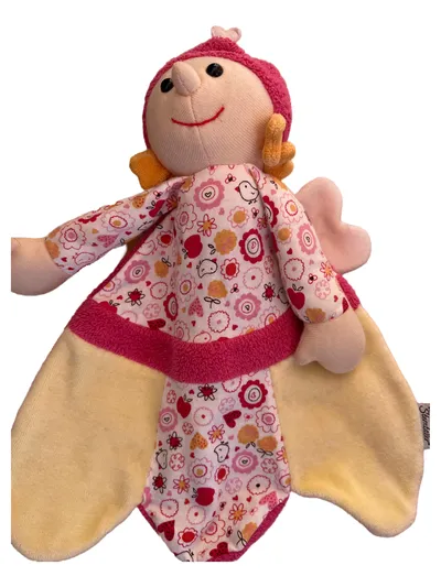 Sterntaler Schmusetuch Mina Mädchen Stofftier Baby ab 2 Monate Mehrfarbig