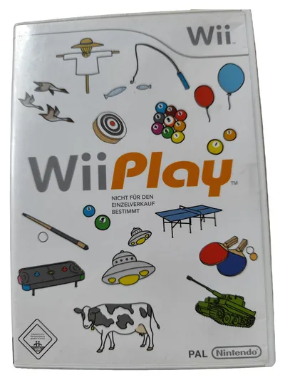 Nintendo Wii Play Spiel Sammlung 9 Minispiele Billard Panzer Partyspiel