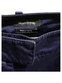 Marc O'Polo Stoffhose Damen Gr. 42 Blau Chino Torne Baumwolle 2