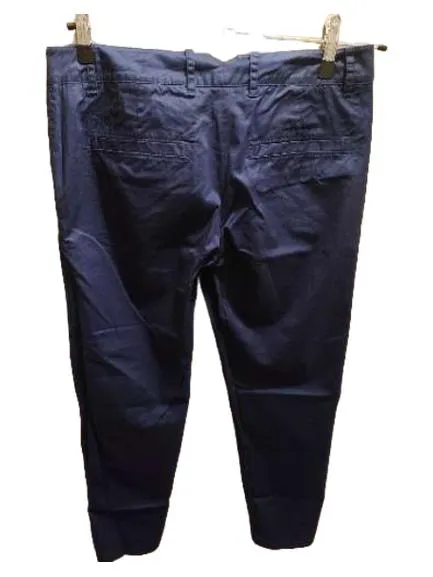 Marc O'Polo Stoffhose Damen Gr. 42 Blau Chino Torne Baumwolle 3