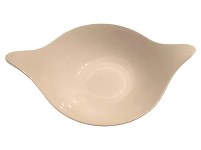 Koziol Dessertschüssel Schale Kunststoff Weiß Modern 40cm 10cm