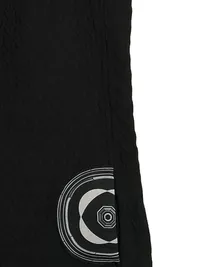 Desigual Pullunder Kleid Damen Gr. 38 M Schwarz Grafisch Struktur Reißverschluss 6