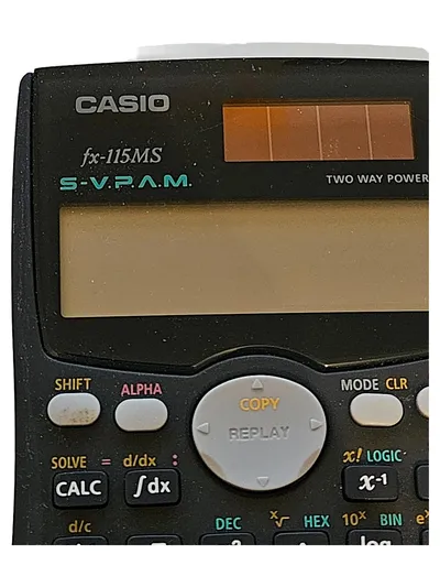 Casio fx-115MS Taschenrechner Wissenschaftlich Schule Büro Schwarz