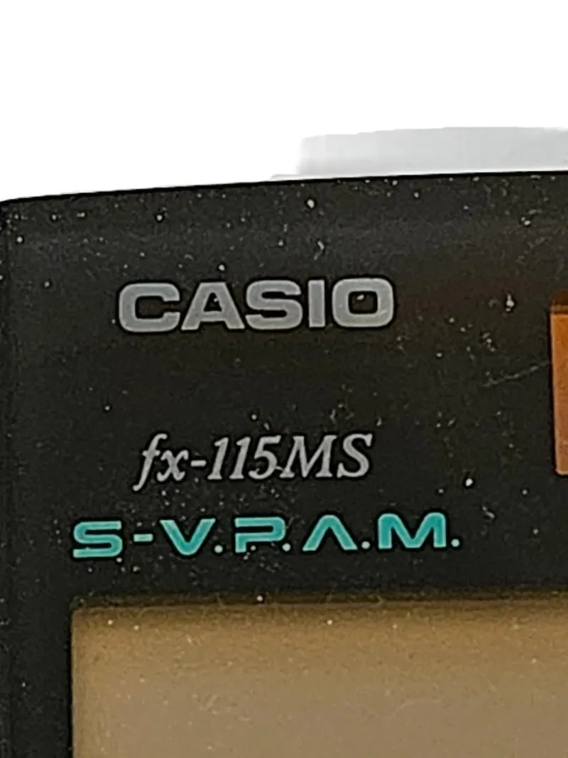 Casio fx-115MS Taschenrechner Wissenschaftlich Schule Büro Schwarz 3
