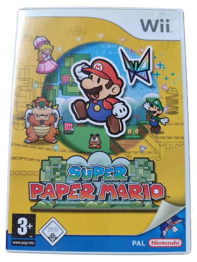 Nintendo Wii Super Paper Mario Rollenspiel Jump'n'Run Spiel Deutsch