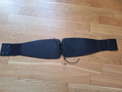 ASOS Korsett Gürtel Damen Schwarz Gr. S Schnürung Taillengürtel