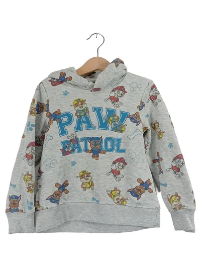 PAW Patrol Kapuzenpullover Kinder Gr. 110 Grau Hoodie Nickelodeon