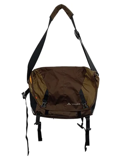 VAUDE Tecoleo L Messenger Bag Umhängetasche Braun Outdoor 50x33cm
