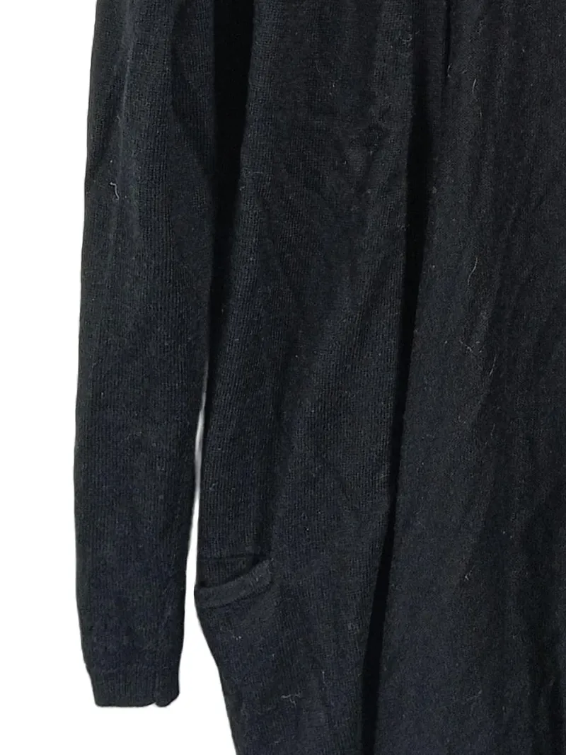 Comptoir des Cotonniers Strickjacke Damen 38 M Schwarz Wolle Kaschmir Cardigan 5