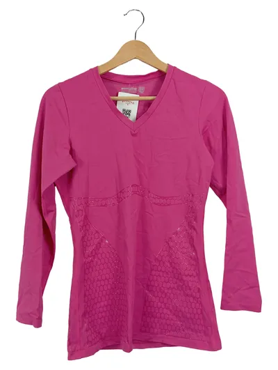 Shock Absorber Damen Sport Shirt Langarm Pink Gr. 42 Sportlich