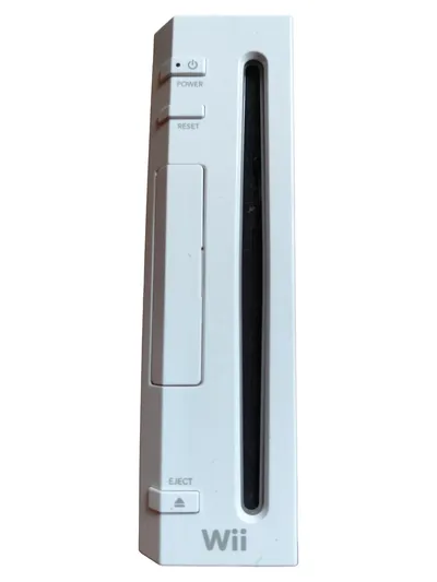 Nintendo Wii Konsole Retro RVL-001 Gebraucht Nur Konsole Ohne Zubehör