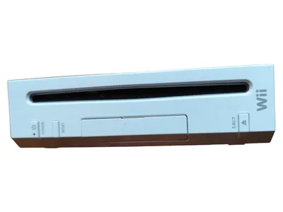 Nintendo Wii Konsole Retro RVL-001 Gebraucht Nur Konsole Ohne Zubehör