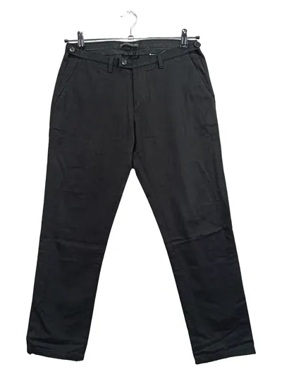 DRYKORN Stoffhose Herren Gr. W32/L28 Schwarz Chino Baumwolle