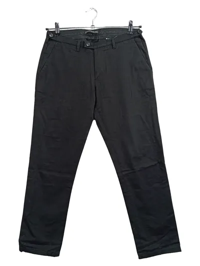 DRYKORN Stoffhose Herren Gr. W32/L28 Schwarz Chino Baumwolle