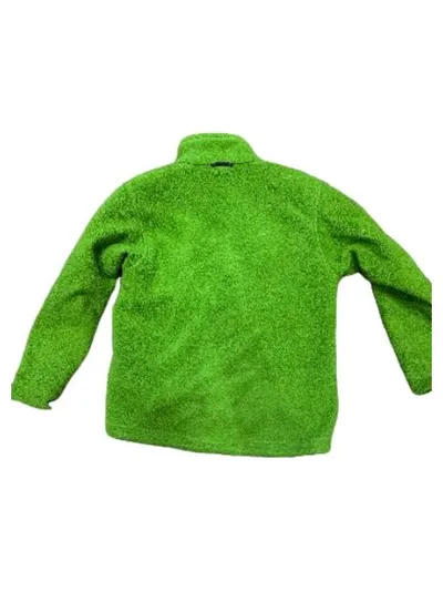 Jack Wolfskin Fleecejacke Kinder Gr. 128 Grün Outdoor Jacke