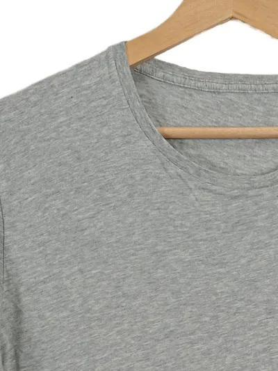 Abercrombie & Fitch Herren T-Shirt Basic Grau Gr. 40/XS