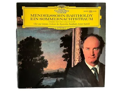 Mendelssohn-Bartholdy Ein Sommernachtstraum Vinyl LP Deutsche Grammophon Kubelik