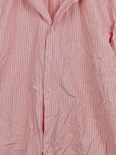 IGN. Joseph Business Hemd Herren Gr. 42 Rosa Gestreift Baumwolle